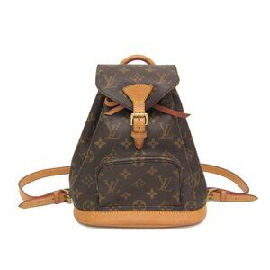 LOUIS VUITTON Brown Monogram Backpack